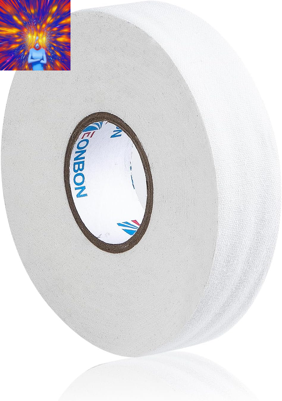 Hockey Tape White Sportstape Strong Adhesive Athletic Tapes & Wraps for Ice & Ro