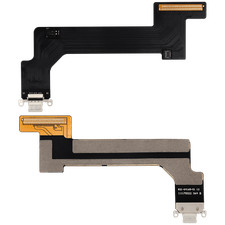 Charging Port Flex Cable For iPad 10 22 4G Version Aftermarket Plus Silver 