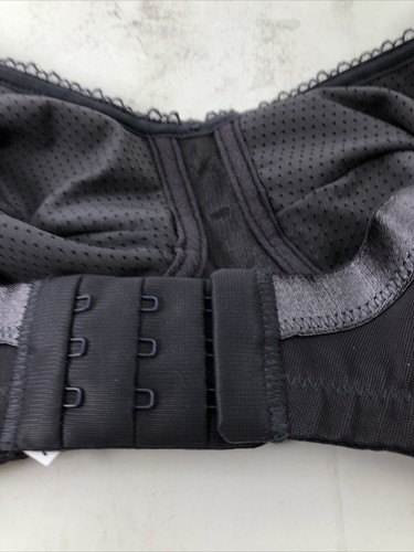 AMOENA Nancy 44024 Grey Lace Wire Free Mastectomy Full Coverage Bra US 36D NWT - Picture 10 of 17