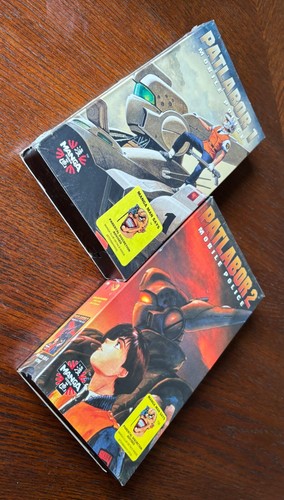 PATLABOR MOBILE POLICE VOL. 1+2 VHS 1995 MANGA VIDEO Viewed Once RARE - Picture 8 of 8