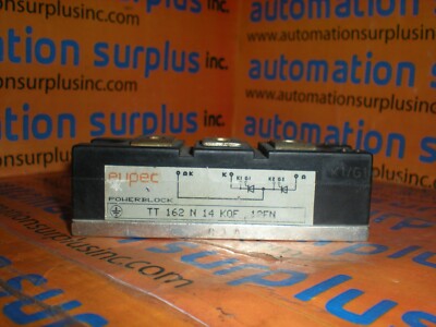 EUPEC TT 162 N 14 KOF 5L8/12FN POWER BLOCK MODULE 1400V QUANTITY!! WOW!!