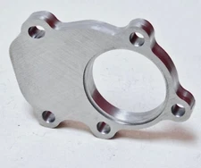 Stainless T25 T28 GT2860 Downpipe Turbo Flange to 2.25" Outlet 1/2" No Wastegate