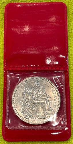 Joannes Pavlvs II (John Paul II) Silver Medallion Roma Vatican Italy - Picture 5 of 6