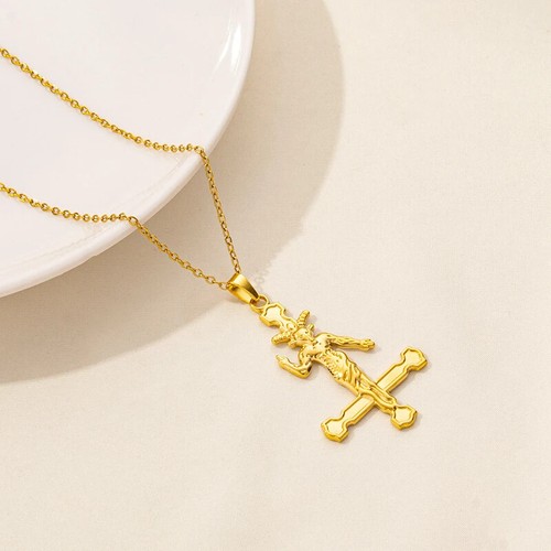 GLOWCAT Ancient Egypt Anke Cross Pendant Necklaces For Women Men Accessories No - Picture 30 of 44