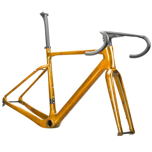 AIRWOLF Carbon Gravel Fahrradrahmen Straßenrennrad Reisen Fahrräder 700*45c - Bild 52 von 63