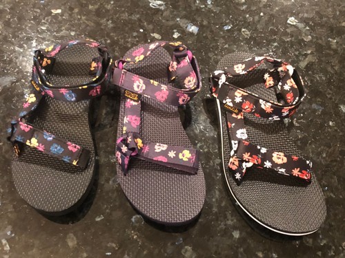 Nueva Mujer TEVA ORIGINAL UNIVERSAL FLORAL EE. UU. 7 UK 5 EU 38 JAPÓN 24 CORREA SANDALIA - Imagen 6 de 16