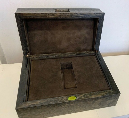 Parmigiani Fleurier Empty Watch Box Large Wooden Luxury AUTHENTIC ORIGINAL SWISS - Picture 5 of 10