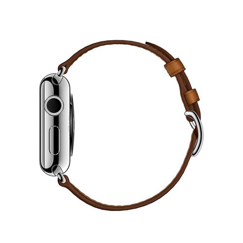 Correa de correa para reloj inteligente de cuero genuino para Apple Watch Series 7 6 5 4 3 2 1 - Imagen 33 de 152