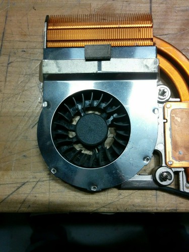 Dell Inspiron 5150 PP08L Laptop CPU W/Fan and Heatsink Cooling 1X475 AD450HB- - Picture 4 of 5
