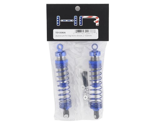 Hot Racing Traxxas Rustler Slash Stampede 105mm Rear Aluminum Shock TD105X06 - Picture 2 of 2