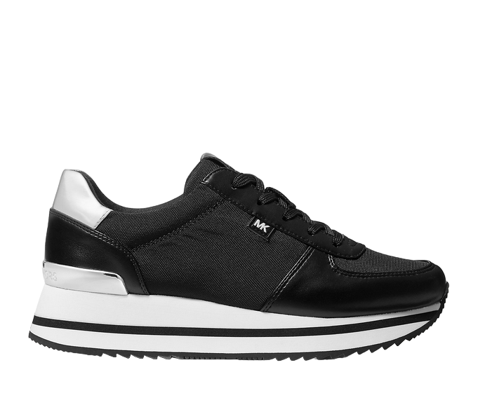 MICHAEL KORS BLACK WOMENS TENNIS SHOE SIZE 9,9.5,10 43S1MQFSBD BLACK eBay