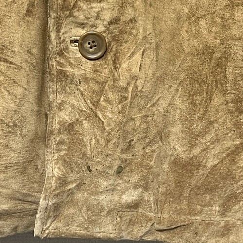 Roundtree & Yorke Genuine Leather Jacket Brown Button-Up Vintage L Outerwear - Picture 13 of 15