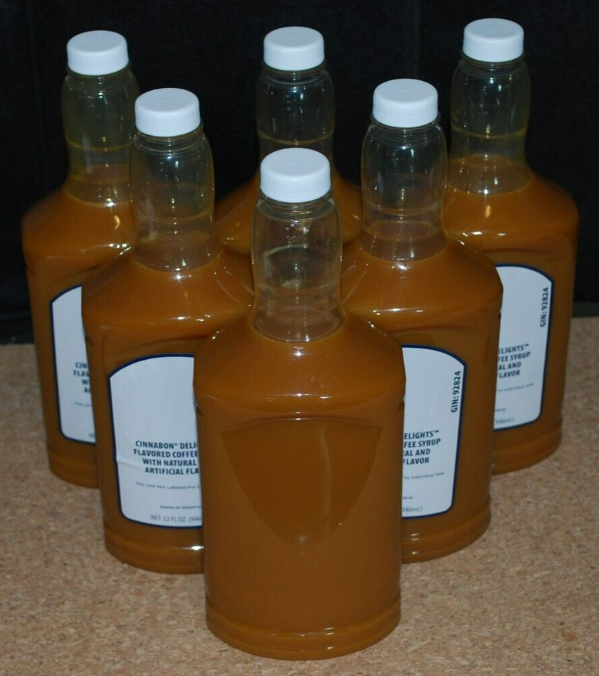 International Cinnabon Delight Cinnamon Roll Coffee Syrup Creamer (2