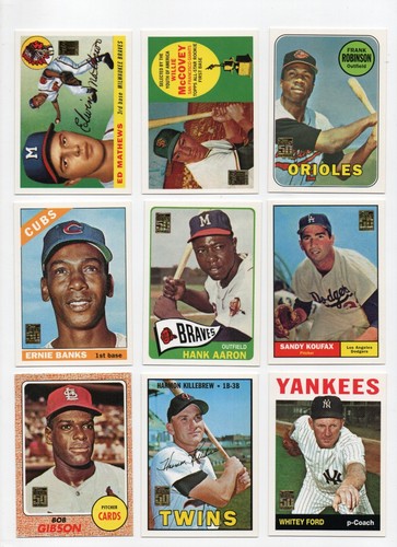 2001 Topps Through The Years Nachdrucke - Komplettset - 50 Karten - Bild 2 von 6