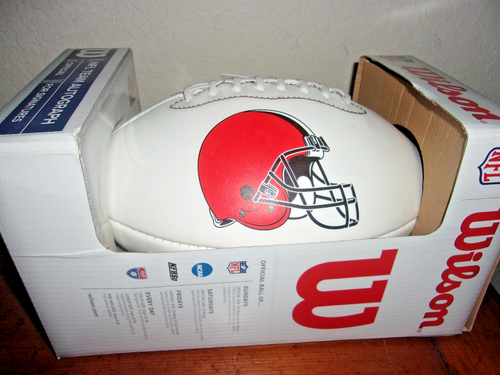 NEW Signed Official NFL Cleveland Browns Football, Emmanuel Ogbah #90 DB, Gift! - Picture 7 of 7