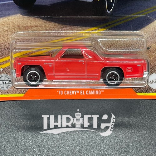MATCHBOX 2021 TRUCK SERIES 10/12 - '70 CHEVY EL CAMINO RED - Picture 2 of 2