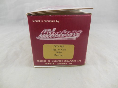 Jaguar XJS Milestone Minatures GC47M 1985 en gemas y telarañas granates - Imagen 9 de 12