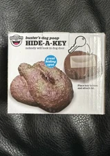 Buster’s Dog Poop HIDE-A-KEY Big Mouth Inc Spare Key Hiding Spot Brand New W/Box