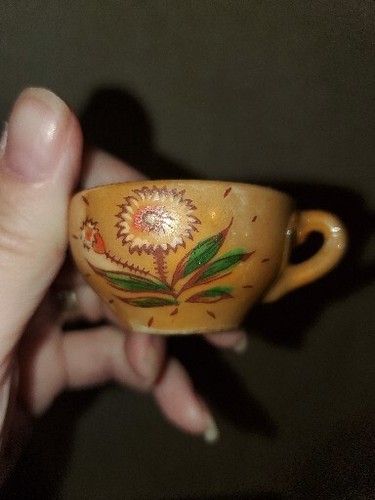 Vintage MINIATURE Lusterware China Pitcher & Two Cups Made In Japan - Picture 11 of 15