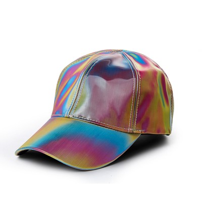 Marty McFly Rainbow Hat Baseball Cap Adjustable Back to the Future Cosplay Hat