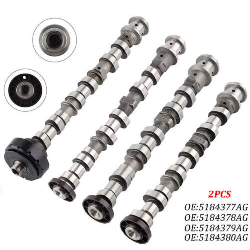 Set Of 4 Engine Camshaft Fits JEEP DODGE CHRYSLER RAM 3.6L Pentastar 11-16 - Foto 18 di 22