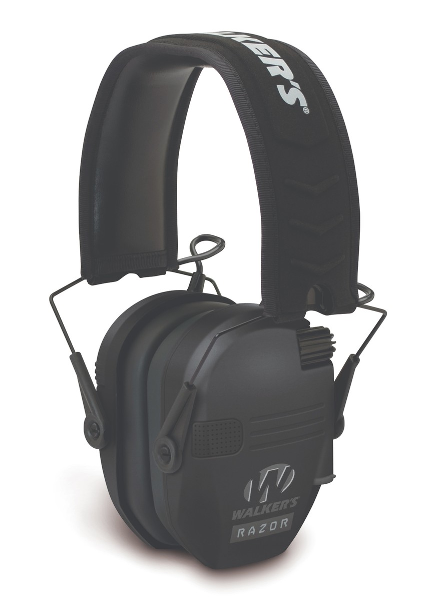Walkers Game Ear RAZOR SLIM ELECTRONIC MUFF - BLACK GWP-RSEM