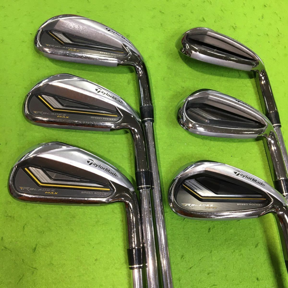 Golf Iron Set TaylorMade Rocketbladez Max KBS C-Taper 90 (R) 6pcs