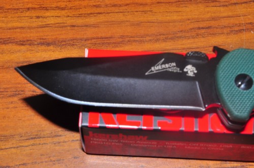 CUCHILLO KERSHAW 6074OLBLK CQC-5K DISEÑADO POR EMERSON OLIVA MONÓTONO CLIP PUNTA HOJA - Imagen 6 de 16