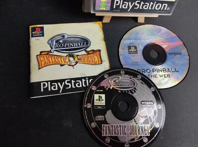 Jeu PS1 - Fantastic Journey Pro Pinball - État Bon - Version PAL - Manuel Inclus