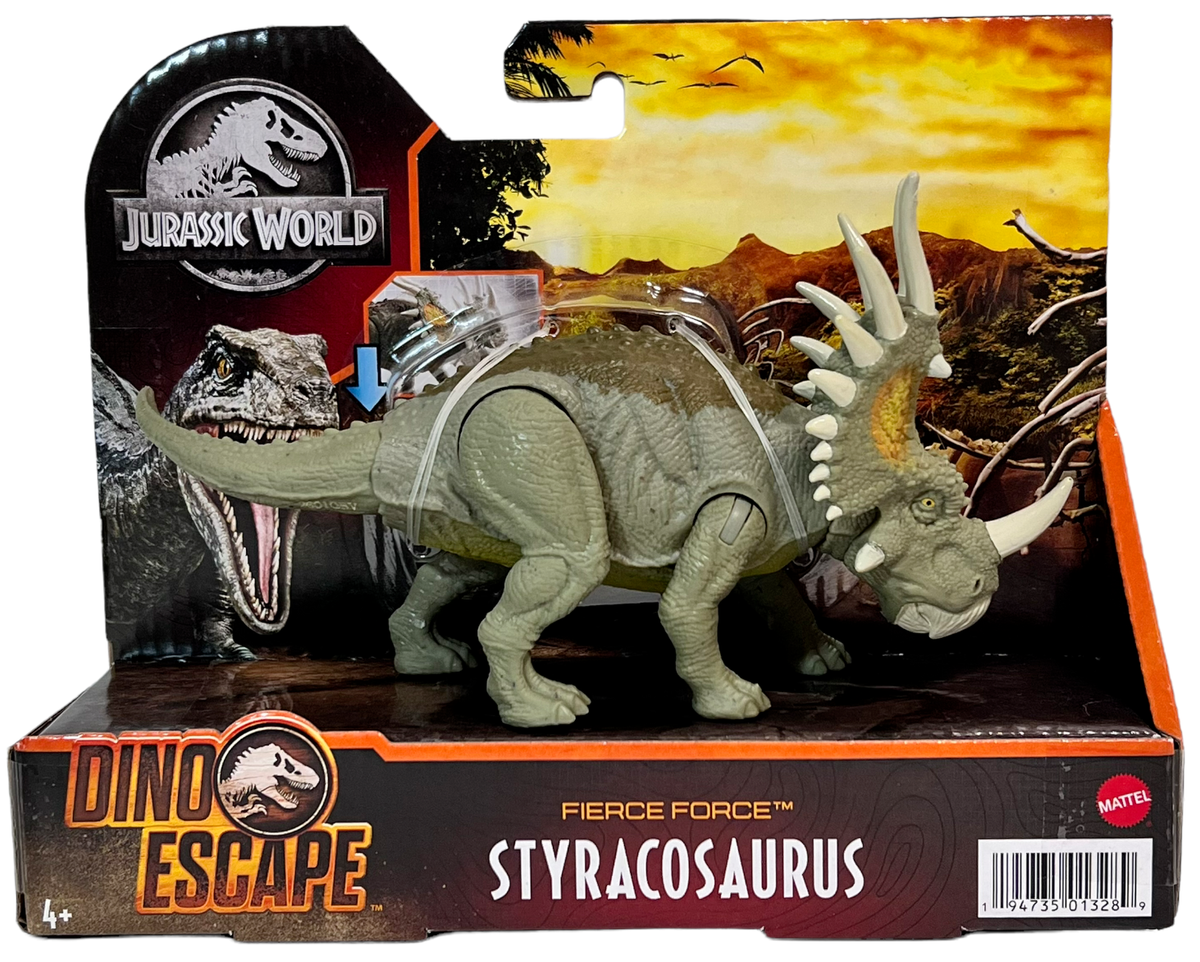 Jurassic World Dino Escape Styracosaurus Fierce Force Dinosaur