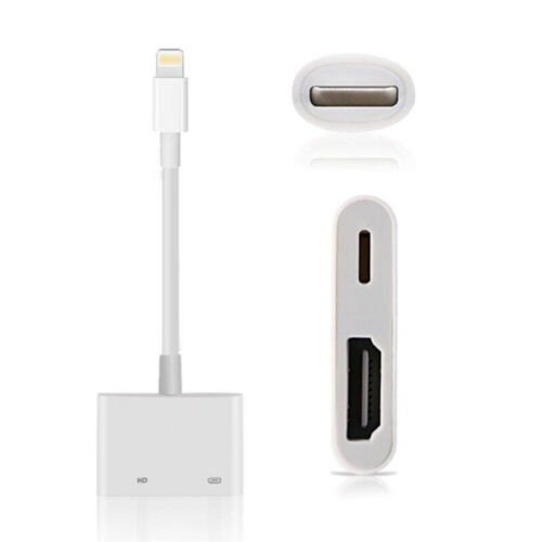 HDMI Digital TV AV Adapter Cable to Adapter for iPad iPod iPhone Series - Picture 8 of 13