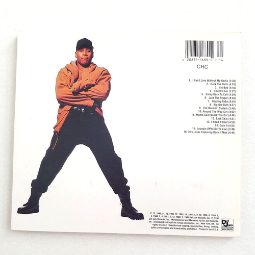 LL Cool J : All World Album Music CD Columbia Record Club Edition CRC Def Jam - Picture 3 of 3