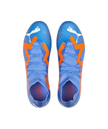 Puma Future Match FG/AG Soccer Cleats Men's Size 11.5 Blue/Orange 107180-01 - Picture 8 of 8