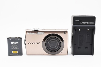 NIKON COOLPIX S4000 12.0MP Compact Digital Camera brown [Exc NIKON COOLPIX S4000 12.0MP Compact Digital Camera brown [Exc