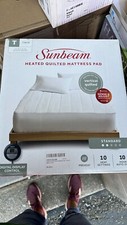 Sunbeam Electric Mattress Pad, Twin, Polyester