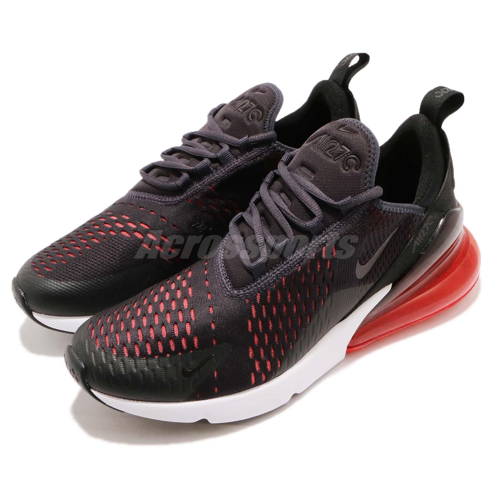 Nike Air Max 270 Bred Negro Rojo Blanco Hombres Running Zapatos TENIS AH8050-013 Nike Air Max 270 Bred Rojo Negro Rojo Bred Blanco Hombres Running Zapatos TENIS AH8050-013 d7daa9