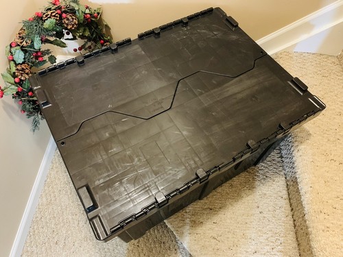 HUGE Family Dollar Employee Worker Bin Crate Storage Container Tote Box - EUC!! - Picture 8 of 24