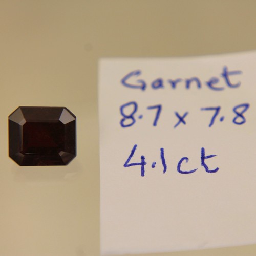 Natural Red Almandine Garnet Gemstone Loose Faceted Big Sizes Afghanistan - Picture 69 of 76