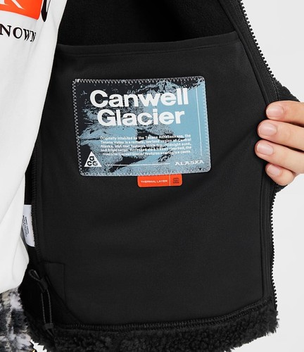 New Nike ACG "Canwell Glacier"Therma-FIT ADV Windproof Jacket Sz S (FV8653 632) - Picture 4 of 5