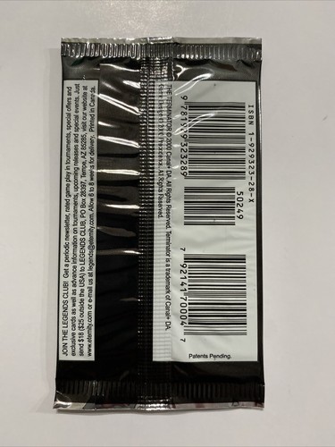 Terminator Collectible Card Game Booster Card Pack Precedence TCG CCG New! - Picture 2 of 2