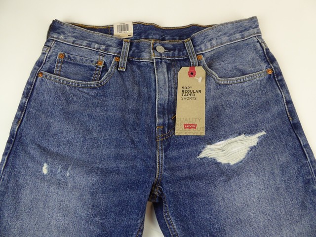 Levi's Jeans Mens 502 Regular Taper Fit 