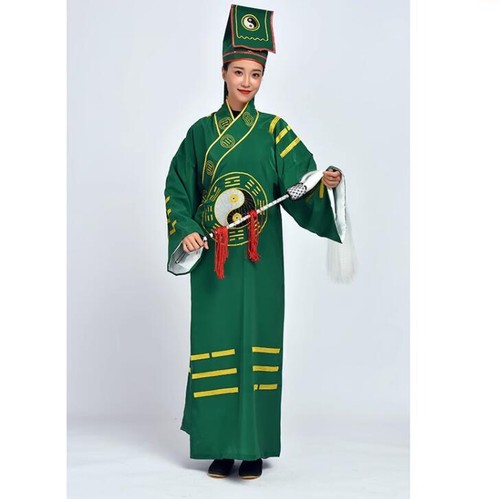 New Wudang Taoist Robe Wushu Kung Fu Tai Chi Morning exercise Uniform with Hat - Picture 18 of 23