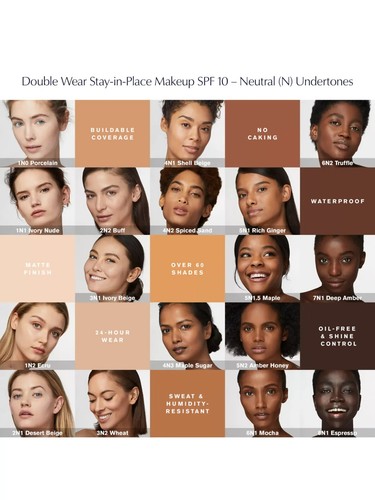 Estée Lauder Double Wear Stay-in-Place Foundation SPF 10, VARIOUS SHADES - Picture 30 of 87