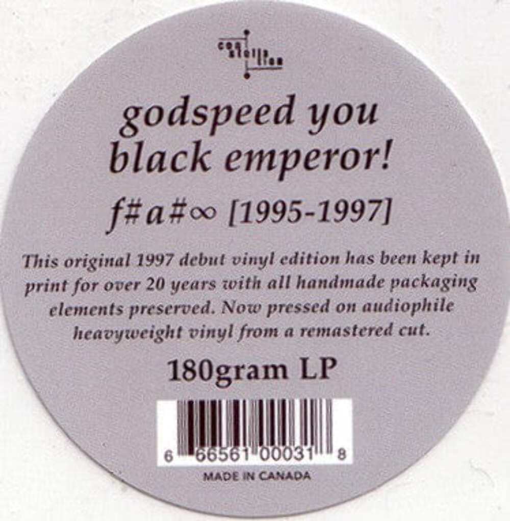 Godspeed You Black Emperor! - F♯ A♯ ∞ (LP) (180g, Train