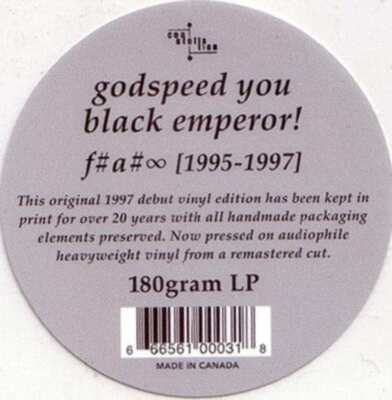 Godspeed You Black Emperor! - F♯ A♯ ∞ (LP) (180g, Train
