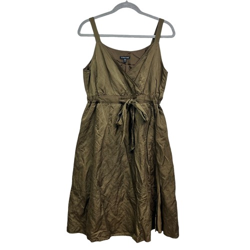 Eileen Fisher Brown Wrap Dress Sz S Jersey Viscose Knit | eBay Eileen Fisher Brown Wrap Dress Sz S Jersey Viscose Knit | eBay