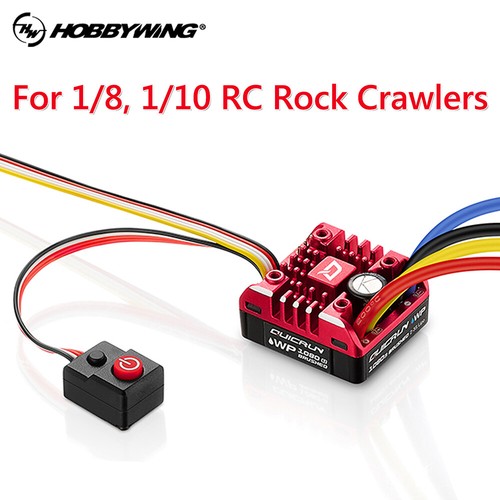 HobbyWing QuicRun 1080 80A Brushed ESC Program Card for RC Car TRX4 SCX10 90046