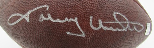 Johnny Unitas signiert Baltimore Colts Wilson offizieller Duke Football JSA 144709 - Bild 2 von 4