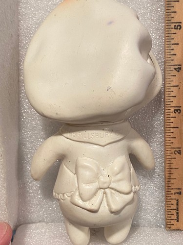 Mrs. Pillsbury Dough Girl Poppie 1972 figura suave fresca 5,5" *usado/desgastado* d2 - Imagen 8 de 8