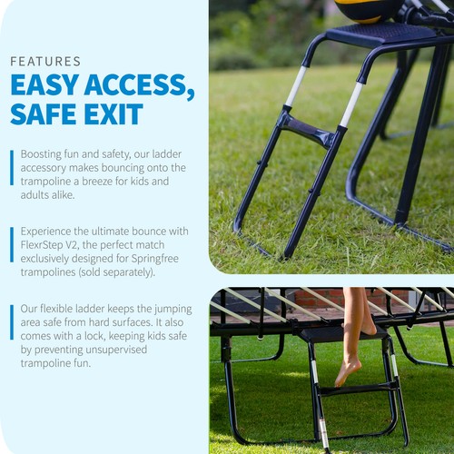 Springfree Trampoline FlexrStep V2 Ladder for Springfree Trampolines (Open Box) - Picture 9 of 9